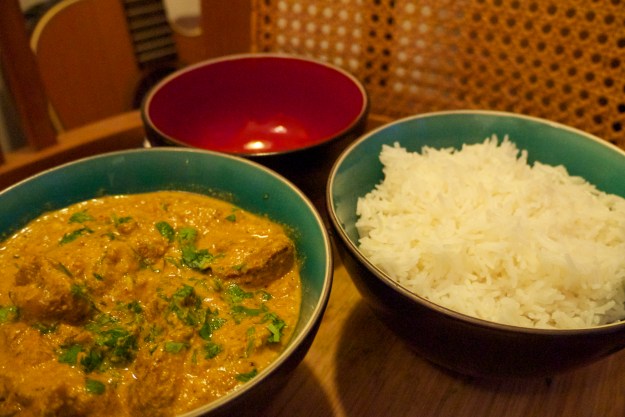 Curry with beef